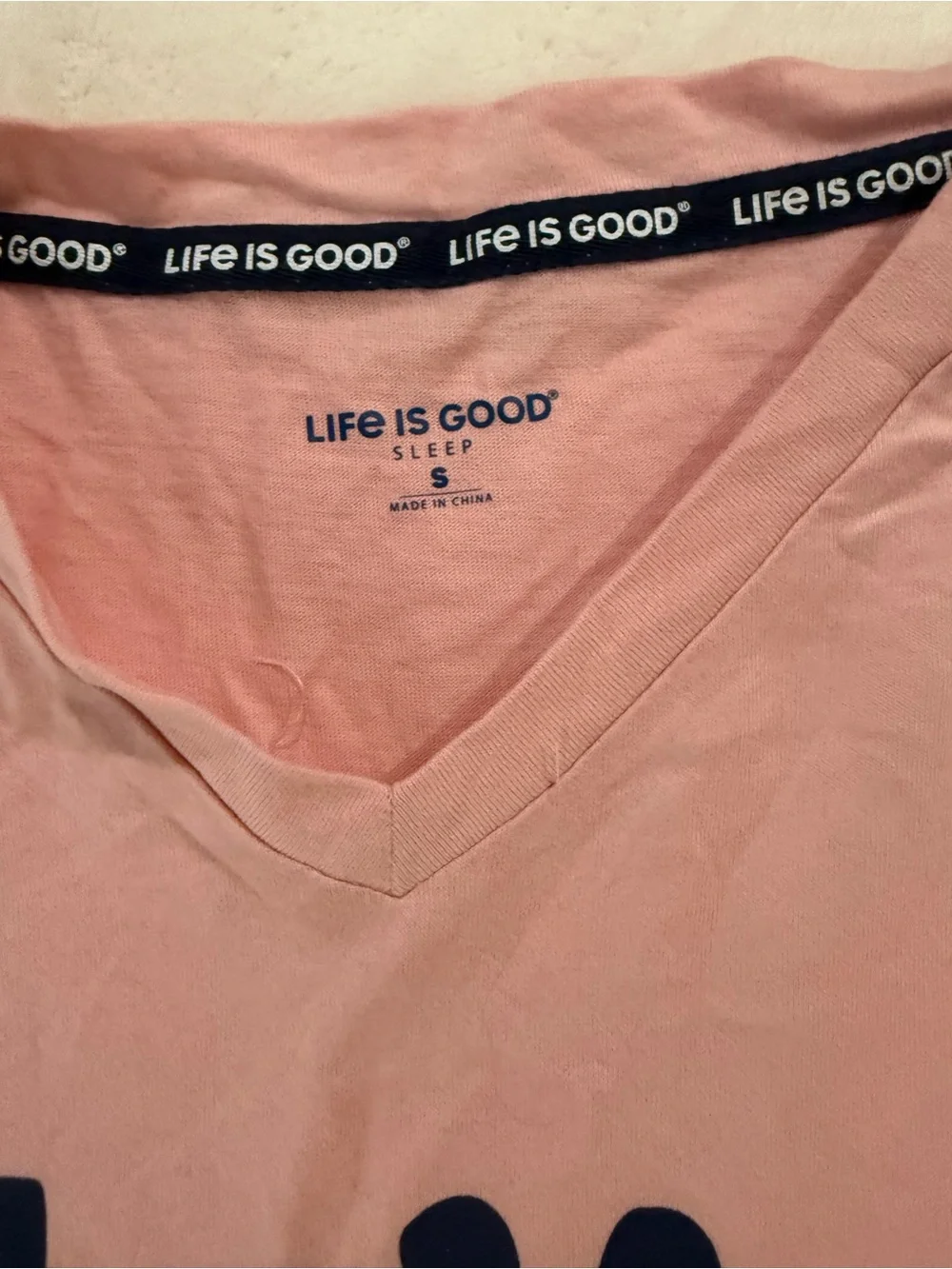 Life is Good Ladies 3 Piece PJ Set Size Small D94